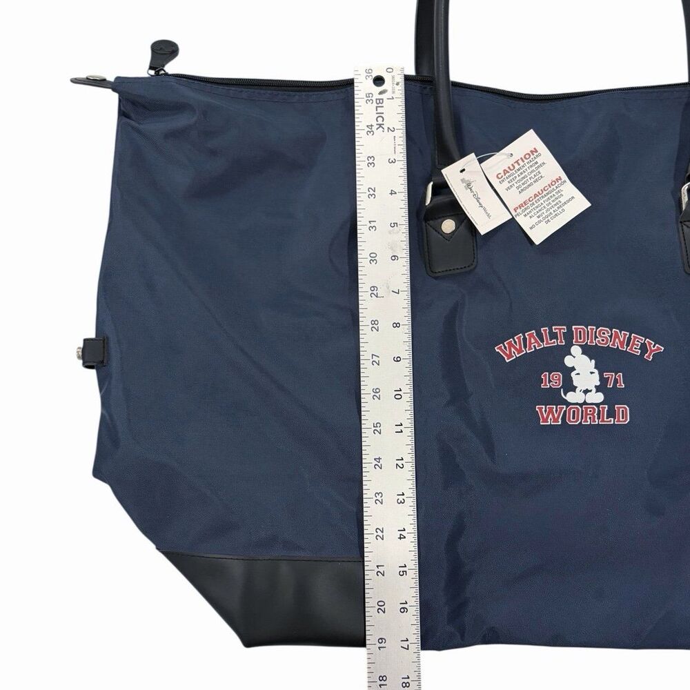 Walt Disney World Vintage-Inspired 1971 Large Travel Tote Retro Weekender Bag - Picture 10 of 12